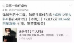 卓伟白百何最新爆料